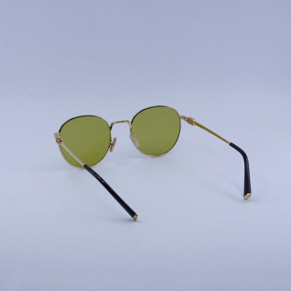 Miu Miu MU55ZS 5AK07O Sunglasses Gold Round Frame main image 8